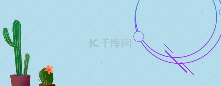 清爽夏天夏日海报背景图片_淘宝夏日小清新蓝色背景海报banner