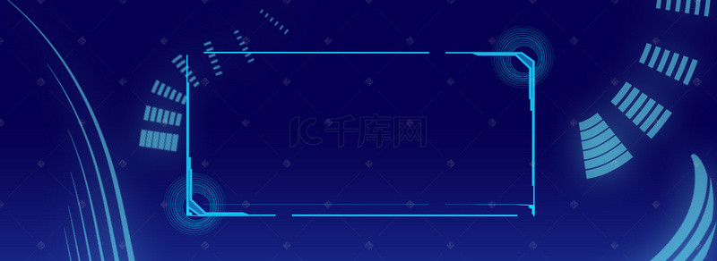 大气科技电器促销banner