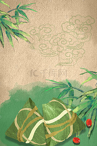 简约背景图片_简约端午节中国风传统节日背景海报