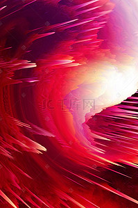 伪3d立体背景图片_红色伪3d纹理大气时尚海报