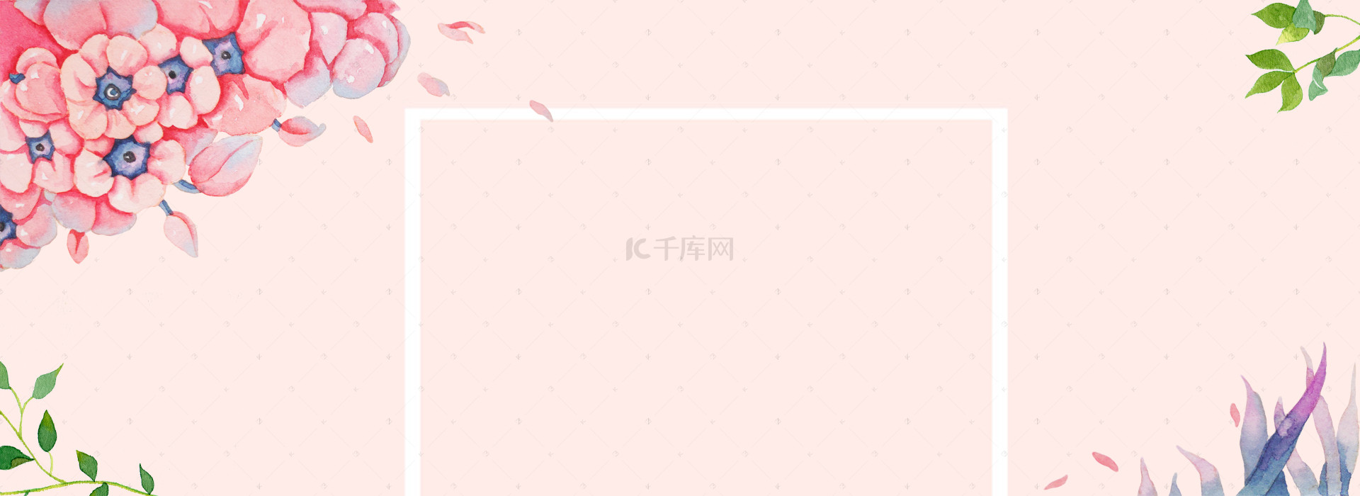 海报女装秋装背景图片_简约文艺日系清新海报banner