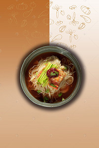 中华传统美食背景图片_美食外卖宣传DM单海报背景模板
