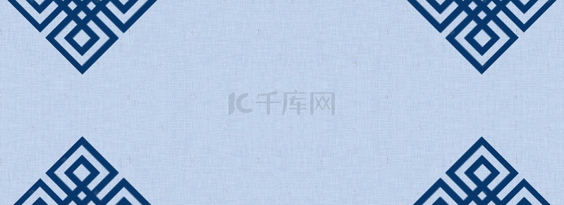 简朴背景图片_青花瓷花纹电商banner