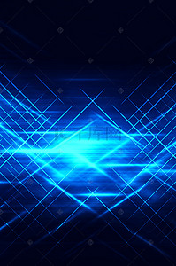 科技生活背景背景图片_蓝色质感科技光线背景