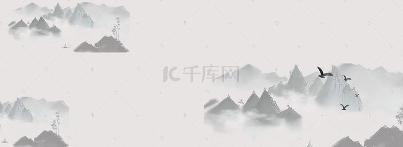 中国风屏背景图片_中国风水墨背景banner