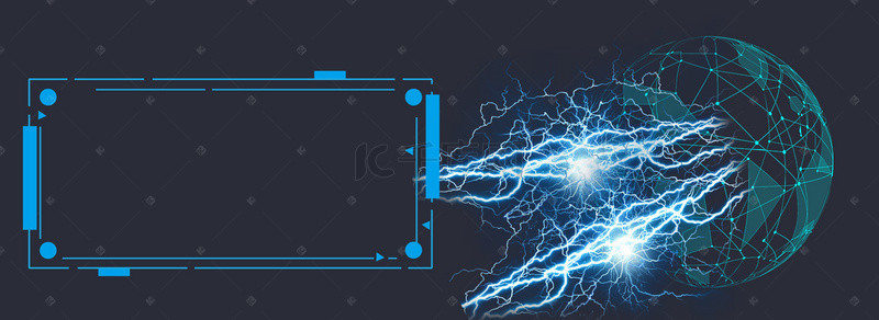 黑色科技感家电团购海报背景psd