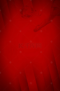 足球质感纹理背景图片_红色体育足球背景