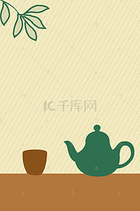 矢量茶叶背景图片_矢量欧式下午茶欧式手绘背景
