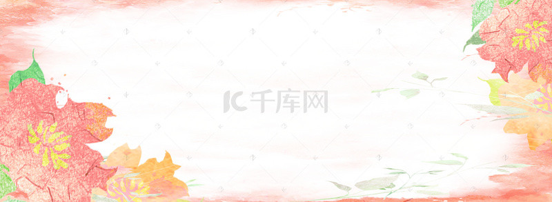 欧式婚纱背景图片_粉色小清新手绘花朵背景模板