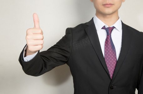 商务规整领带专业特写西服摄影图配图