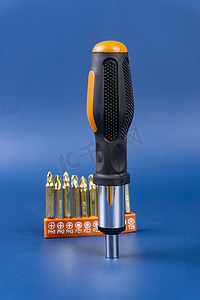便捷金属批头批头手柄工具摄影图配图