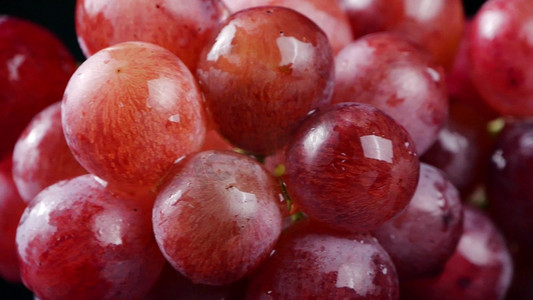 红葡萄摄影照片_葡萄新鲜水果红葡萄实拍
