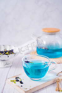 养生花茶茶饮饮品泡茶摄影图配图
