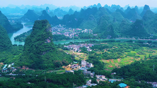 山水风光阳朔漓江风景区