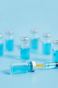 注射药品摄影照片_药品疫苗微缩创意医疗摄影图配图
