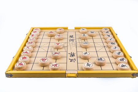 象棋对弈摄影图