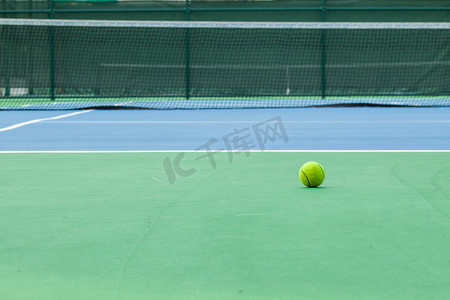 球场网球摄影图