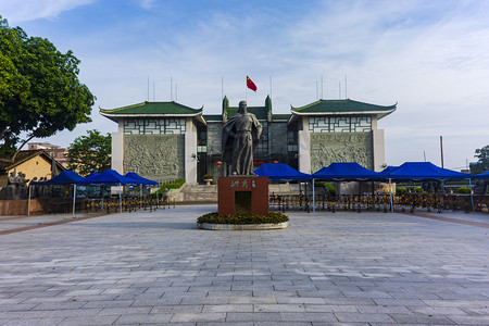 爱国教育基地摄影照片_广州花都洪秀全故居金田起义农民起义摄影图配图