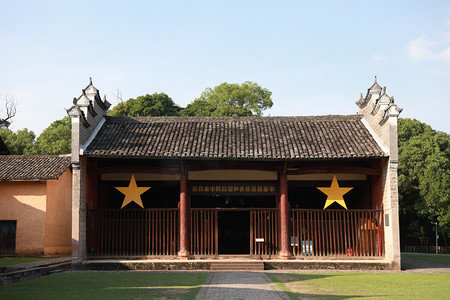 江西旅游摄影照片_江西瑞金中华苏维埃共和国临时中央政府旧址摄影图配图