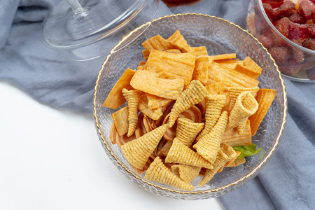 香脆食材美味脆角食品摄影图配图
