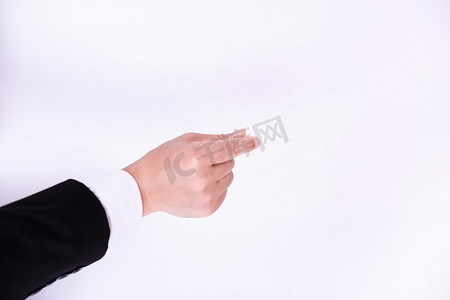 手势手科技办公商务摄影图配图