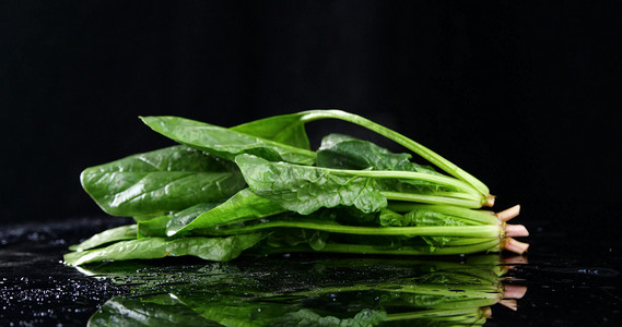 菠菜摄影照片_菠菜食材新鲜蔬菜绿色食品