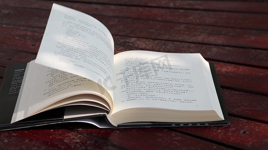 唯美意境空境个人vip和企业vip免费下载阳光下风吹书本翻页翻书意境