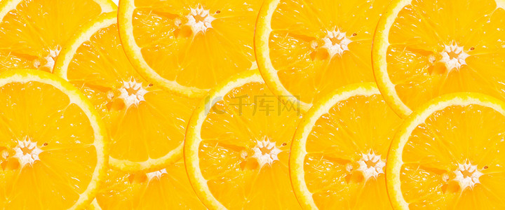 橙子铺满平铺背景
