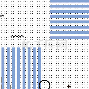 几何简约格子背景图片_孟菲斯极简创意简约背景