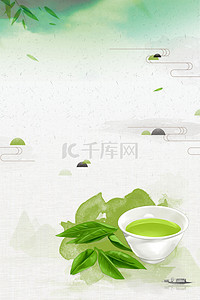 中国茶道背景背景图片_复古中国风茶道背景