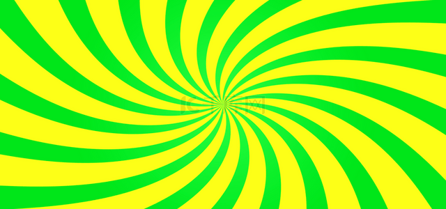 几何线条放射背景图片_绿色糖果几何旋转图形背景