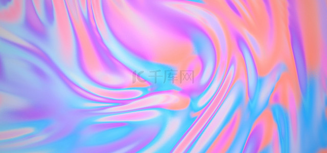 炫彩酸性镭射背景图片_镭射渐变c4d