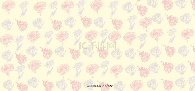 碎花连衣裙背景图片_夏季连衣裙淡雅小碎花植物花纹pattern