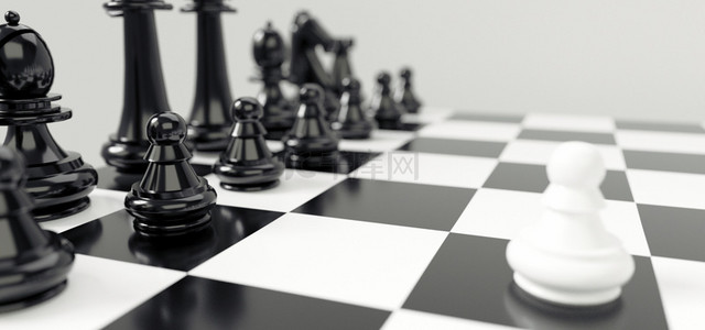 象棋背景背景图片_C4D国际象棋背景