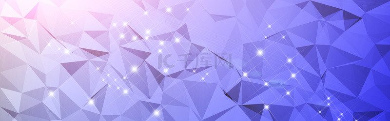 几何方块立体背景图片_立体几何方块蓝色时尚banner