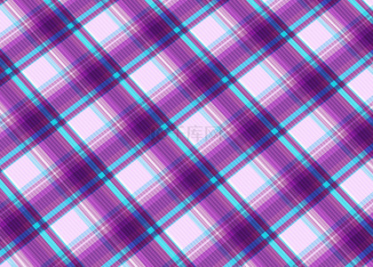 苏格兰格子背景紫色格子