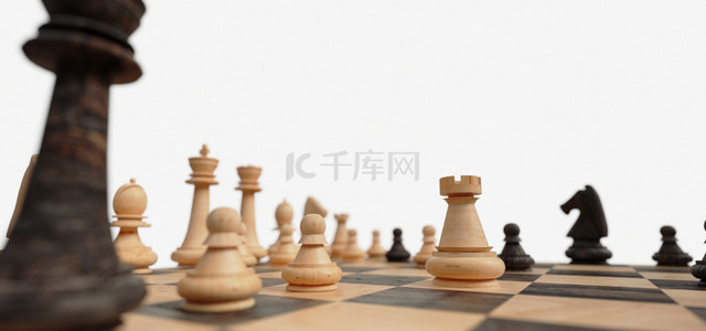 C4D国际象棋背景