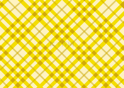 黄色的苏格兰风格格子布背景