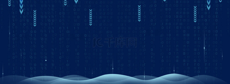 几何线条科技线条蓝色科技感背景图片_商务科技几何banner
