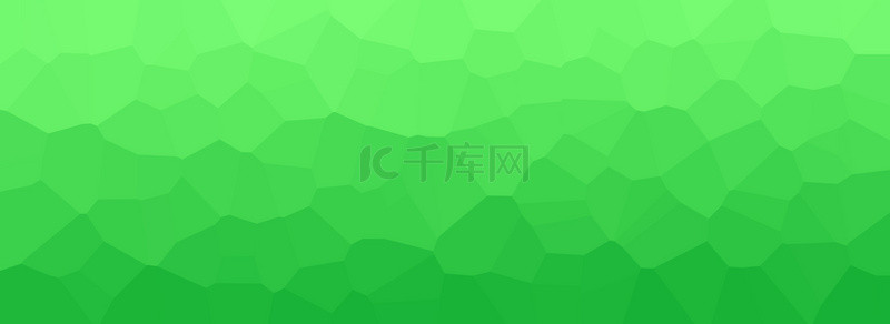 绿色晶格背景图片_绿色纹理低多边形banner背景