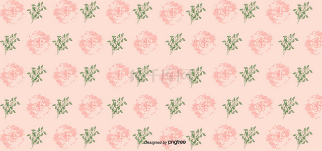 粉色碎花花背景图片_夏季红色连衣裙小碎花植物花纹pattern