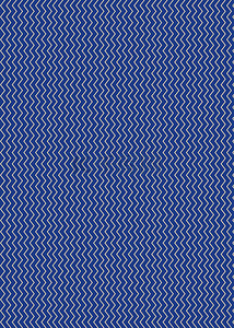 蓝色折线波浪花纹无缝日本和风背景