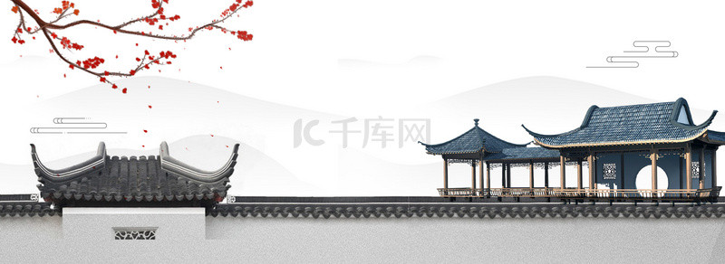 禅意中式背景背景图片_中式禅意文化中国风海报背景
