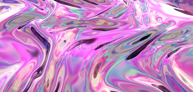 c4d扭曲置换镭射渐变背景渐变镭射酸性底纹c4d酸性风潮流镭射炫酷炫彩