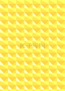 清新明丽黄色调几何无缝pattern背景
