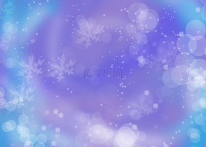 蓝紫色冬季glitter背景