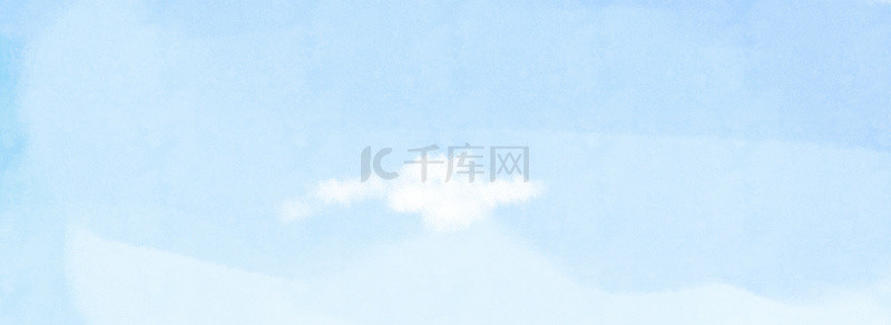 清新背景白色背景图片_蓝色白色蓝天白云风景景色自然清新背景图