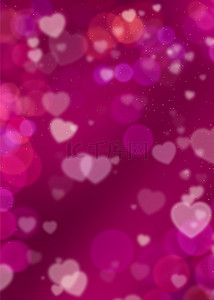 紫红色情人节背景爱心glitter