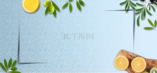 柠檬饮背景图片_果蔬生鲜新鲜水果小清新banner