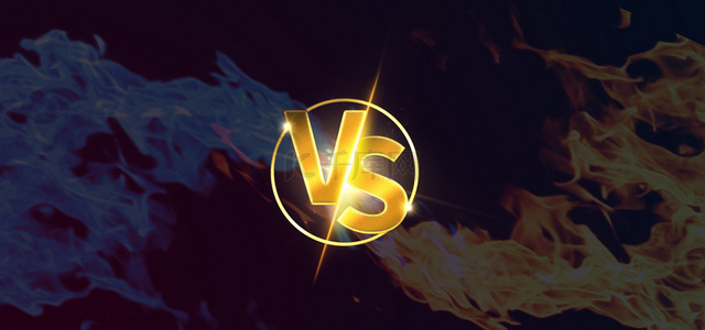 比赛对决光效比赛vs背景